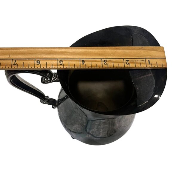 Vintage W.M. Rogers Silver Plate Footed Pitcher With Ice Guard 817 - Picture 11 of 11